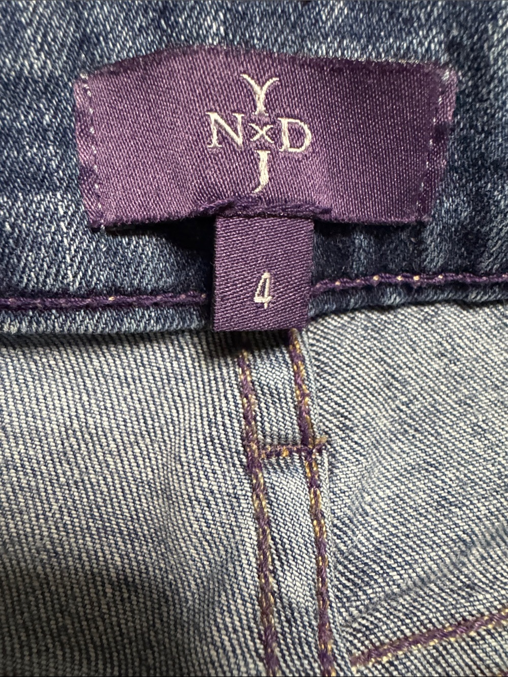 NYDJ Lorena Boyfriend Jeans with Cuffed Hem in Redding Colorway - Picture 2 of 14